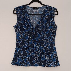 Women's Banana Republic Blue Sleeveless Blouse Size XS